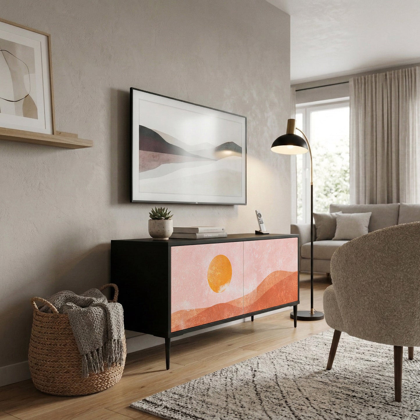 LUMINOUS SUNLIGHT Mobile TV Compatto a 2 Ante