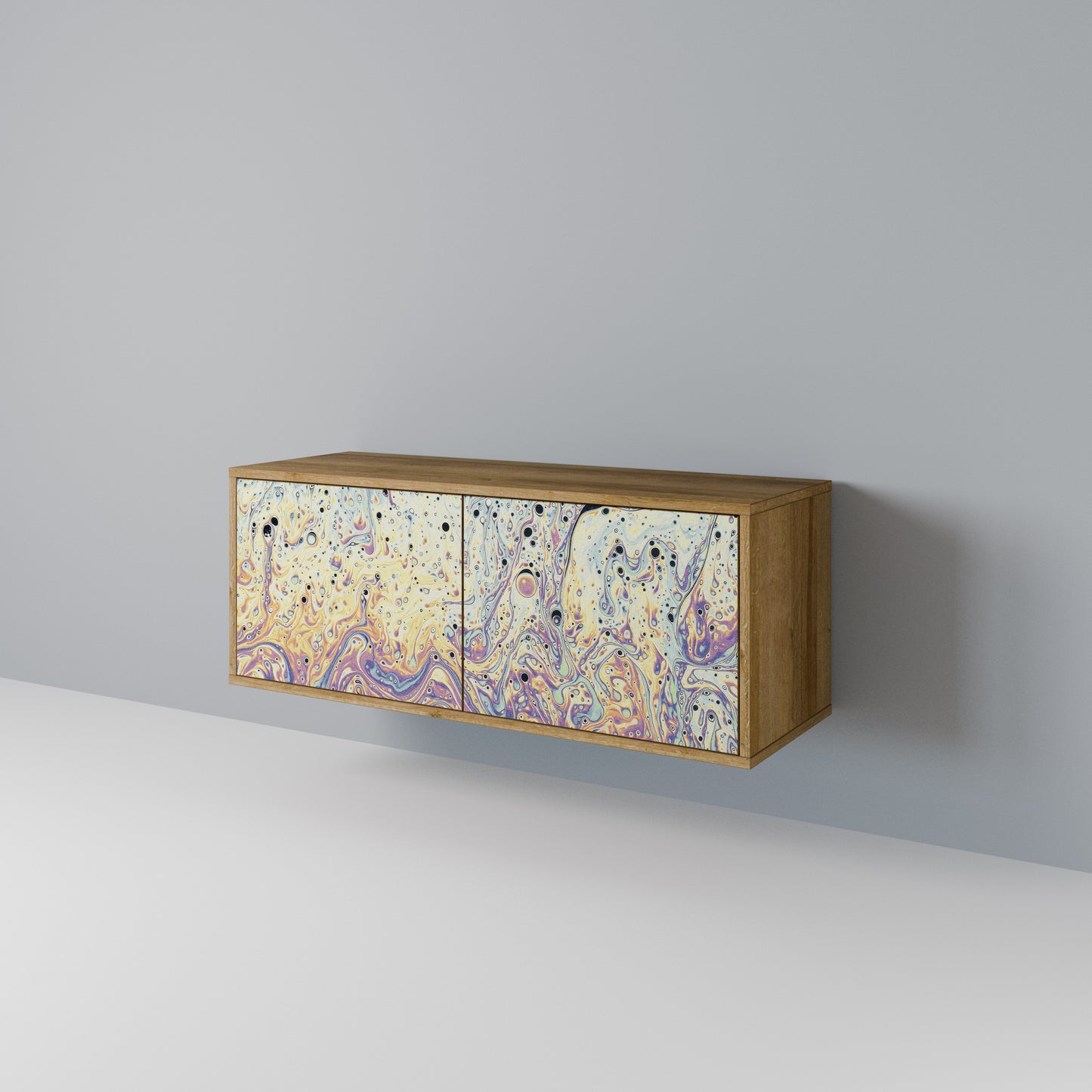 MOSAIC OF COLORS Compact 2-Door TV Cabinet