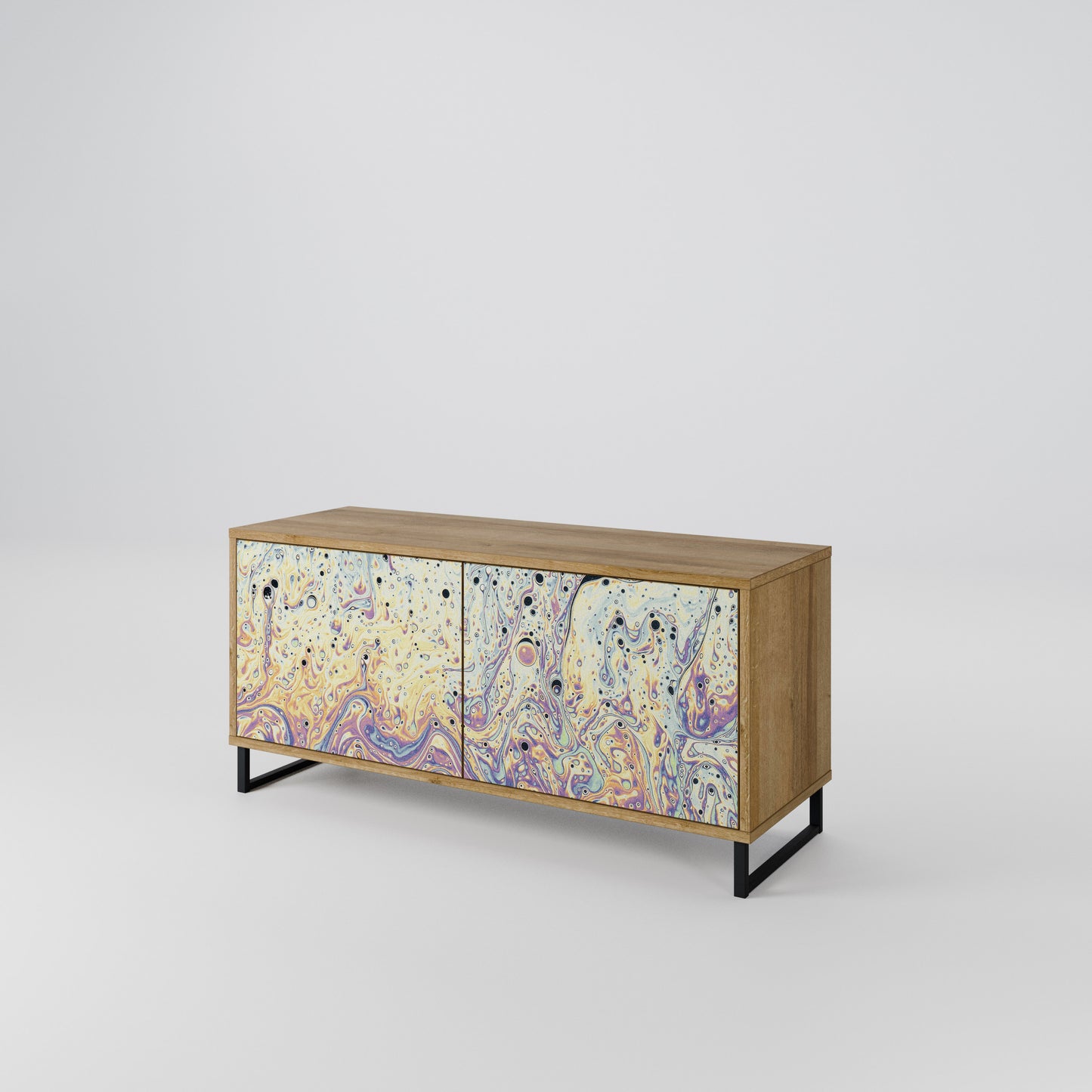 MOSAIC OF COLORS Compact 2-Door TV Cabinet
