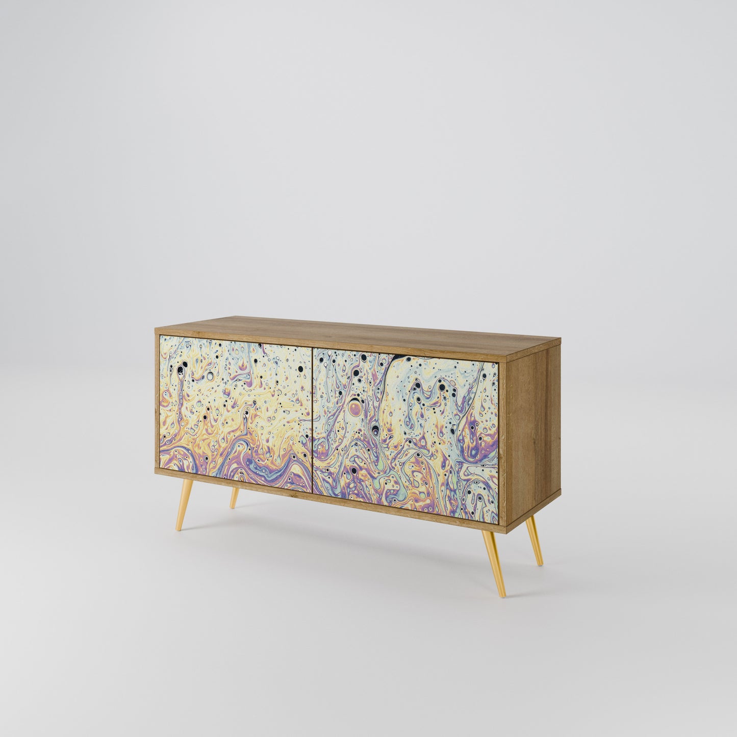 MOSAIC OF COLORS Compact 2-Door TV Cabinet