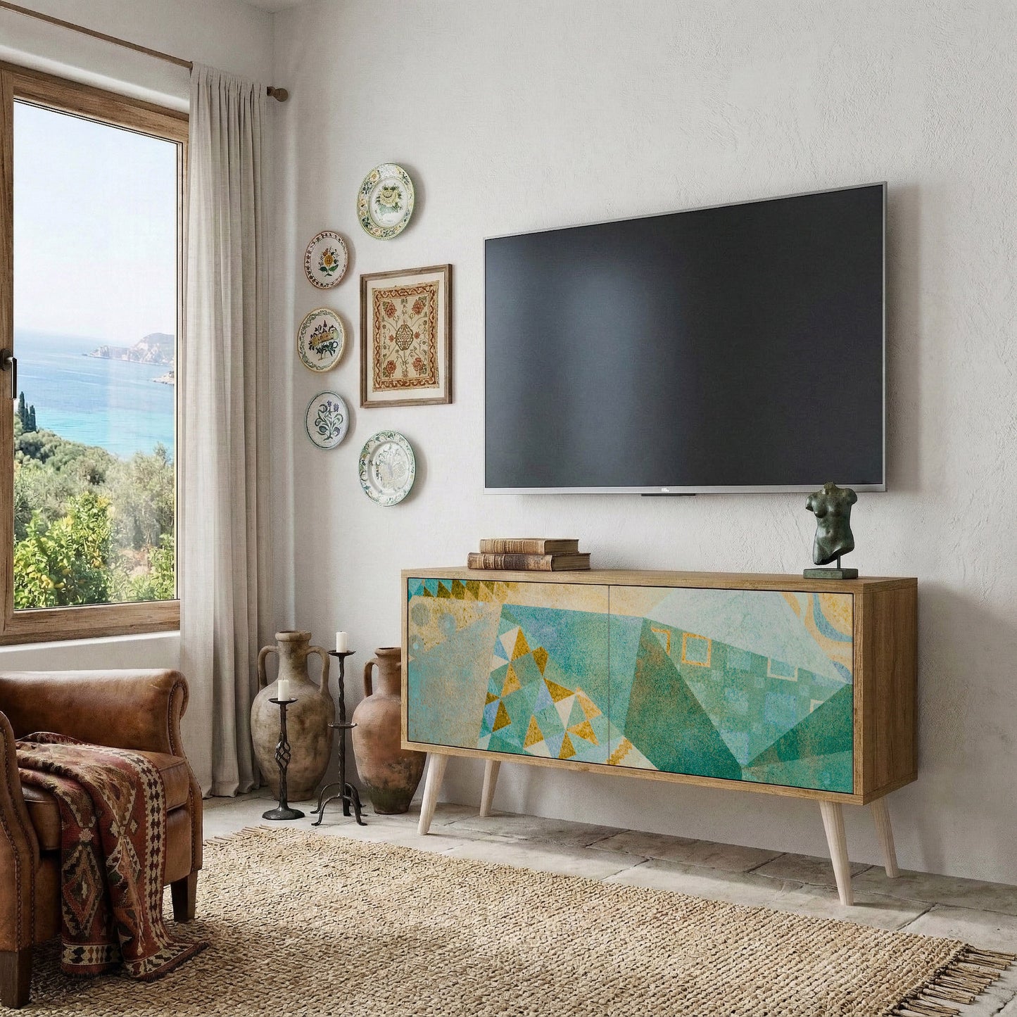 SPECTRUM SPLENDOR Mobile TV Compatto a 2 Ante