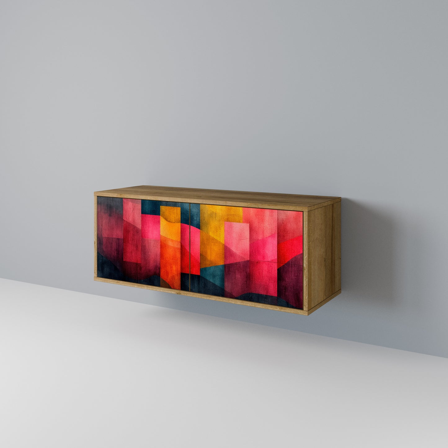 COLORFUL SOUNDS Compact 2-Door TV Cabinet