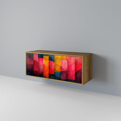 COLORFUL SOUNDS Compact 2-Door TV Cabinet