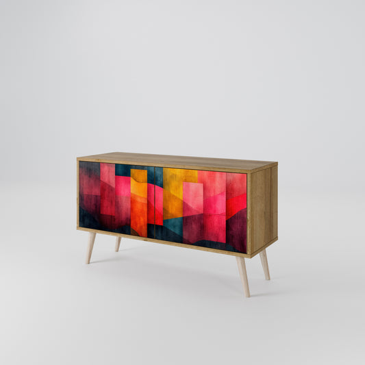 COLORFUL SOUNDS Compact 2-Door TV Cabinet