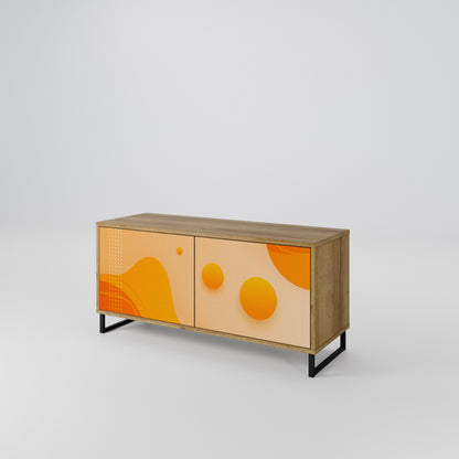 ORANGE ARRANGEMENT Mobile TV Compatto a 2 Ante