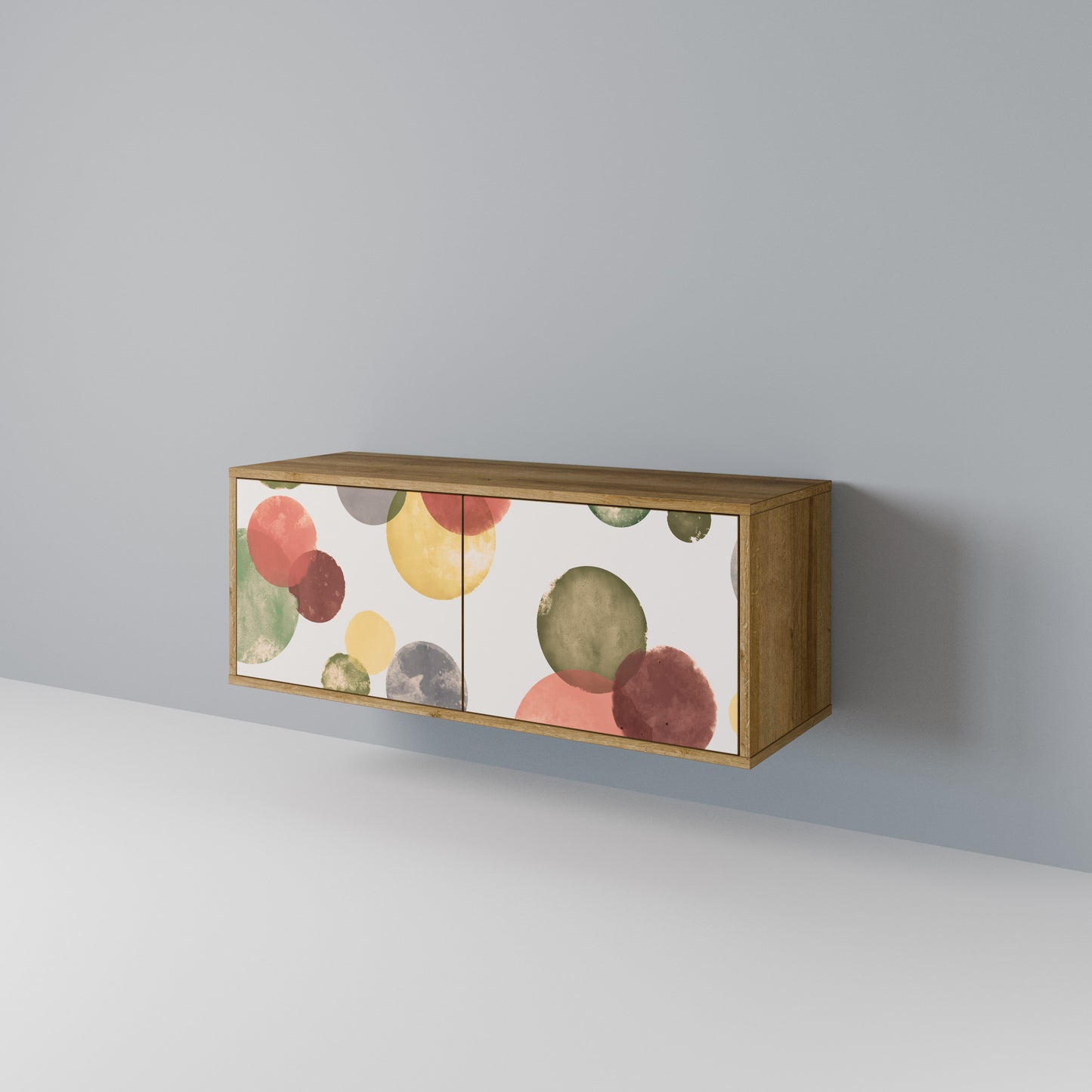 FLEETING HAPPINESS Compact 2-Door TV Cabinet