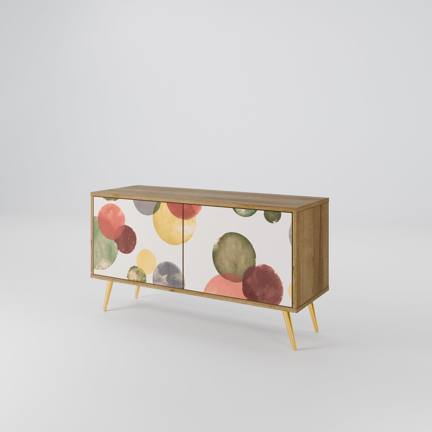 FLEETING HAPPINESS Compact 2-Door TV Cabinet