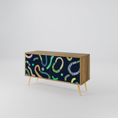 CONTRAST DANCE Mobile TV Compatto a 2 Ante