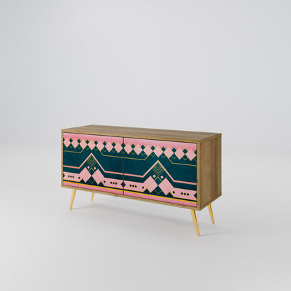 ROYAL COMPOSITION Compact 2-Door TV Cabinet
