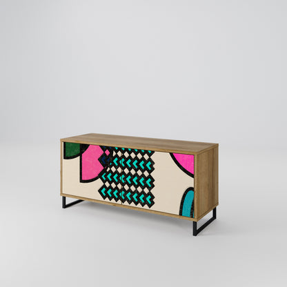 GEOMETRIC RHAPSODY Mobile TV Compatto a 2 Ante