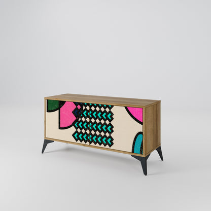 GEOMETRIC RHAPSODY Mobile TV Compatto a 2 Ante