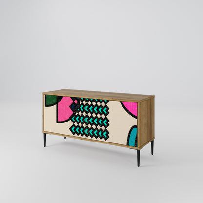 GEOMETRIC RHAPSODY Mobile TV Compatto a 2 Ante