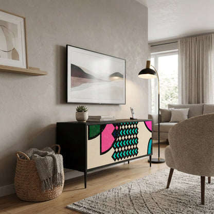 GEOMETRIC RHAPSODY Mobile TV Compatto a 2 Ante
