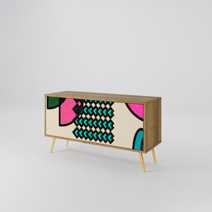 GEOMETRIC RHAPSODY Mobile TV Compatto a 2 Ante