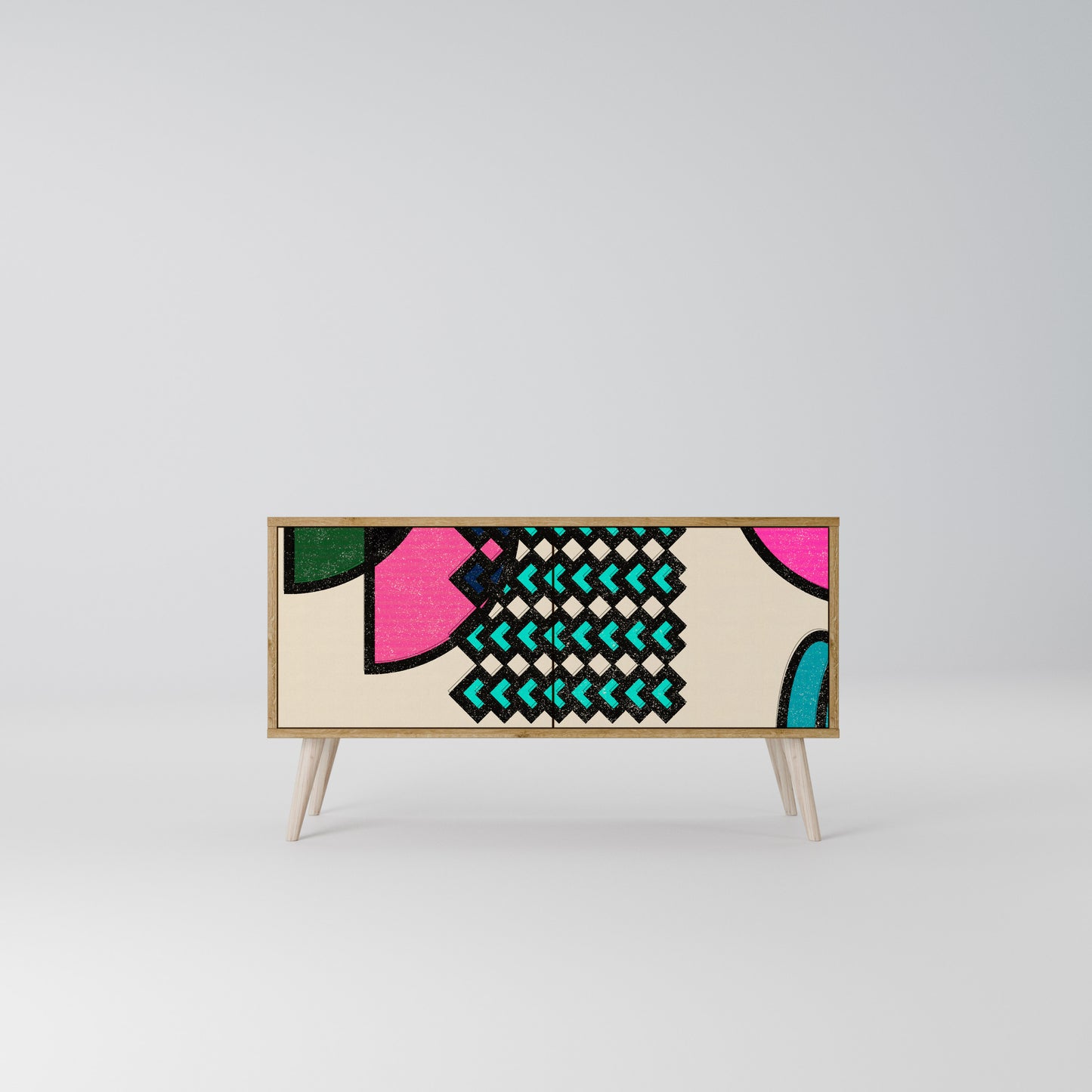 GEOMETRIC RHAPSODY Mobile TV Compatto a 2 Ante