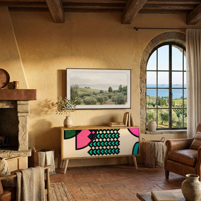 GEOMETRIC RHAPSODY Mobile TV Compatto a 2 Ante