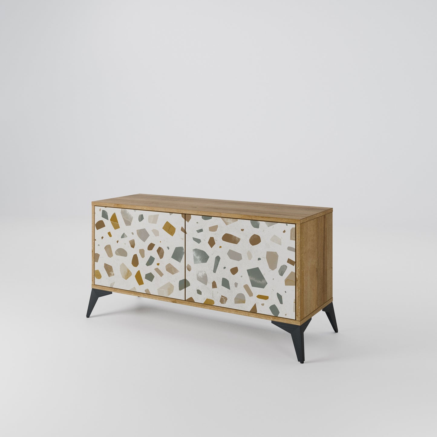 PIECES OF TOMORROW Compact 2-Door TV Cabinet