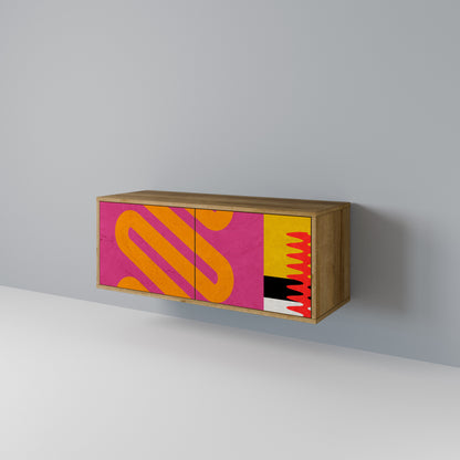 VIVID ART Mobile TV Compatto a 2 Ante