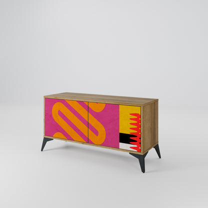 VIVID ART Mobile TV Compatto a 2 Ante
