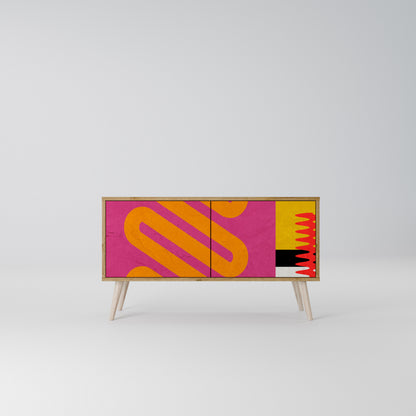 VIVID ART Mobile TV Compatto a 2 Ante