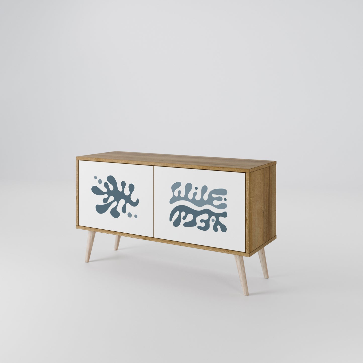 WONDERLAND VEGETATION Mobile TV Compatto a 2 Ante