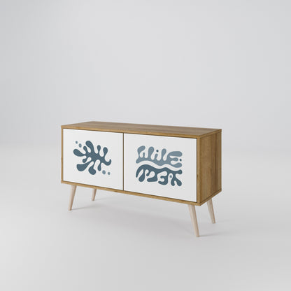WONDERLAND VEGETATION Mobile TV Compatto a 2 Ante