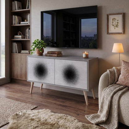 BLACK HOLE Mobile TV Compatto a 2 Ante