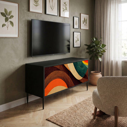 COLORFUL STRANDS Mobile TV Compatto a 2 Ante