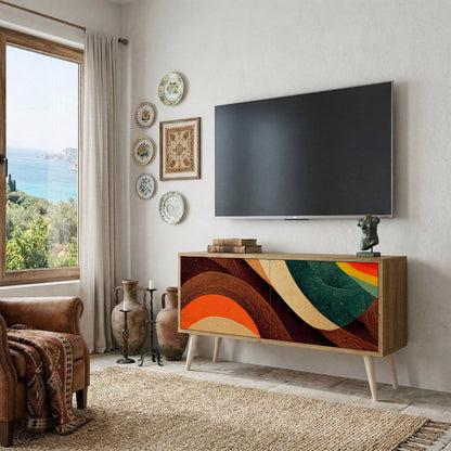 COLORFUL STRANDS Mobile TV Compatto a 2 Ante