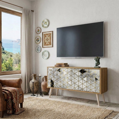 ASHEN ARIA Mobile TV Compatto a 2 Ante