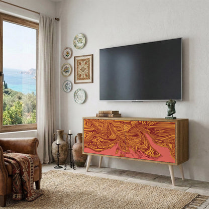 FLOATING THOUGHTS Mobile TV Compatto a 2 Ante