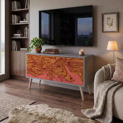FLOATING THOUGHTS Mobile TV Compatto a 2 Ante