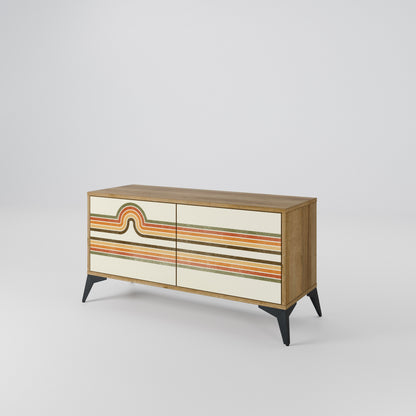 EXCEPTIONAL STREAM Mobile TV Compatto a 2 Ante