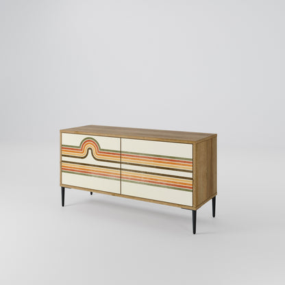 EXCEPTIONAL STREAM Mobile TV Compatto a 2 Ante