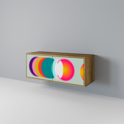 SYMPHONY OF COLORS Mobile TV Compatto a 2 Ante