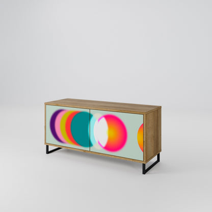 SYMPHONY OF COLORS Mobile TV Compatto a 2 Ante