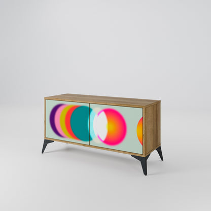 SYMPHONY OF COLORS Mobile TV Compatto a 2 Ante