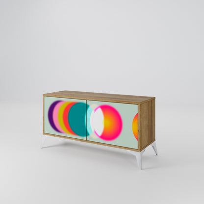 SYMPHONY OF COLORS Mobile TV Compatto a 2 Ante
