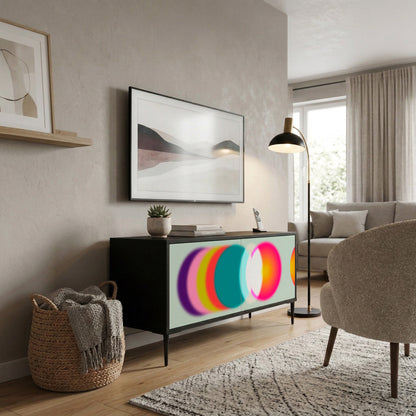 SYMPHONY OF COLORS Mobile TV Compatto a 2 Ante