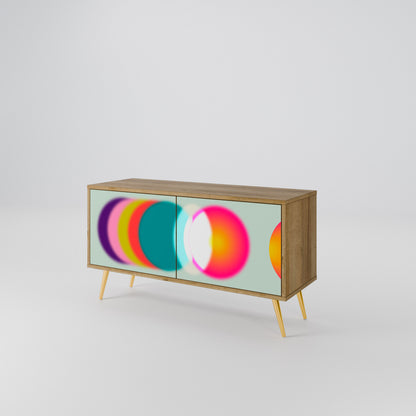 SYMPHONY OF COLORS Mobile TV Compatto a 2 Ante