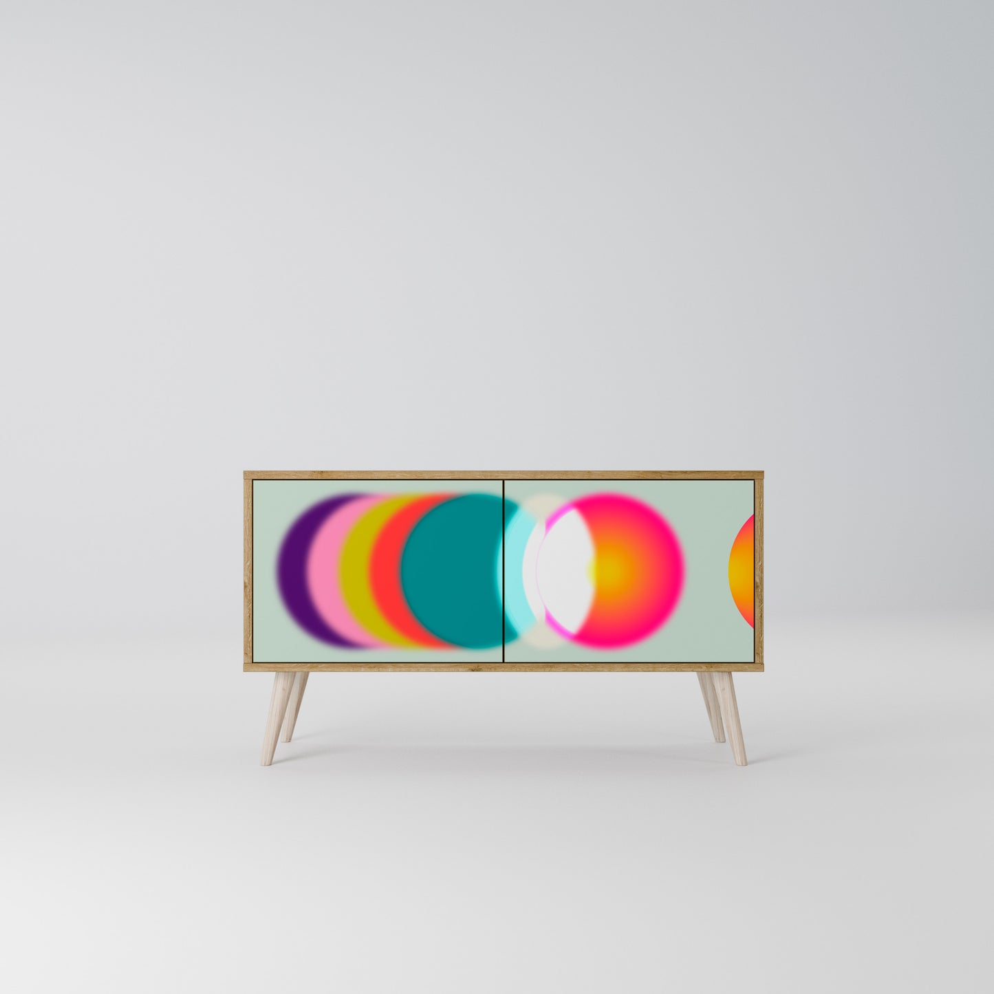 SYMPHONY OF COLORS Mobile TV Compatto a 2 Ante