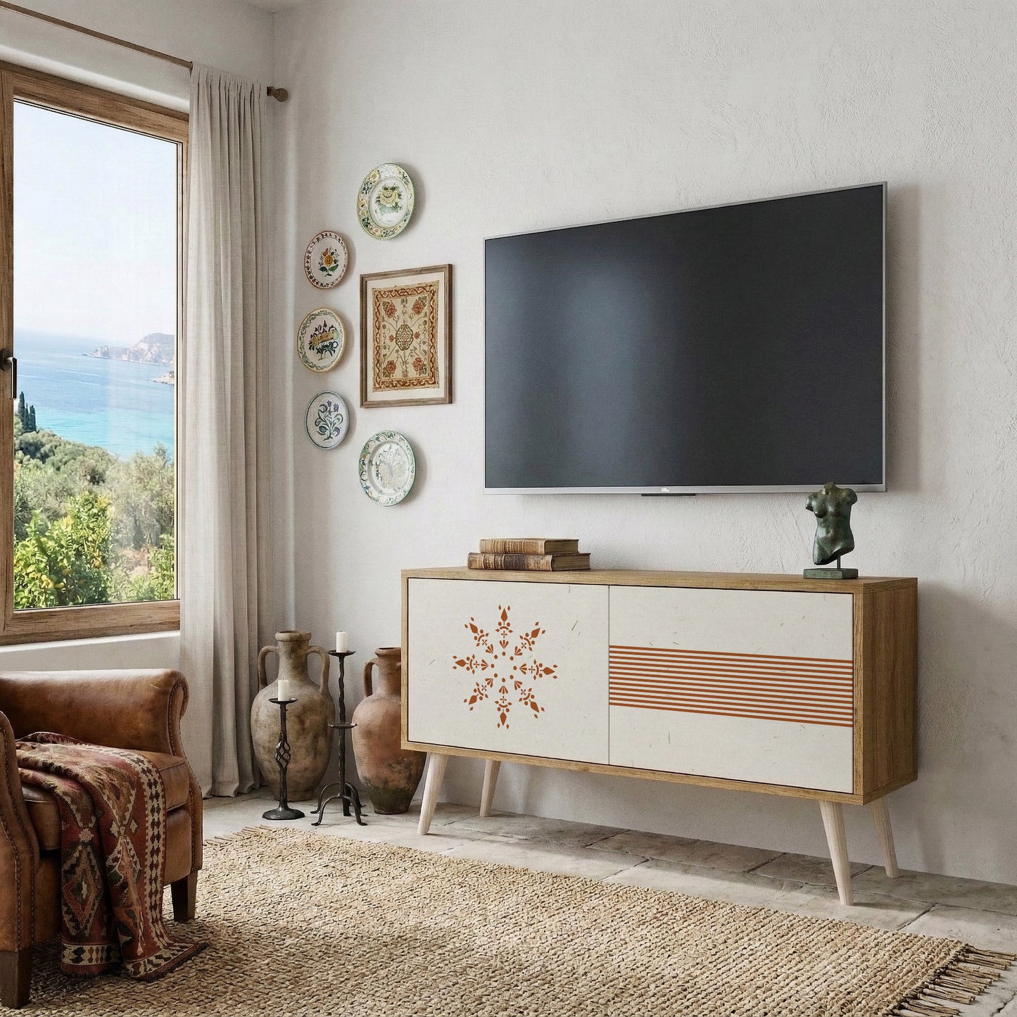 DAILY HARMONY Mobile TV Compatto a 2 Ante