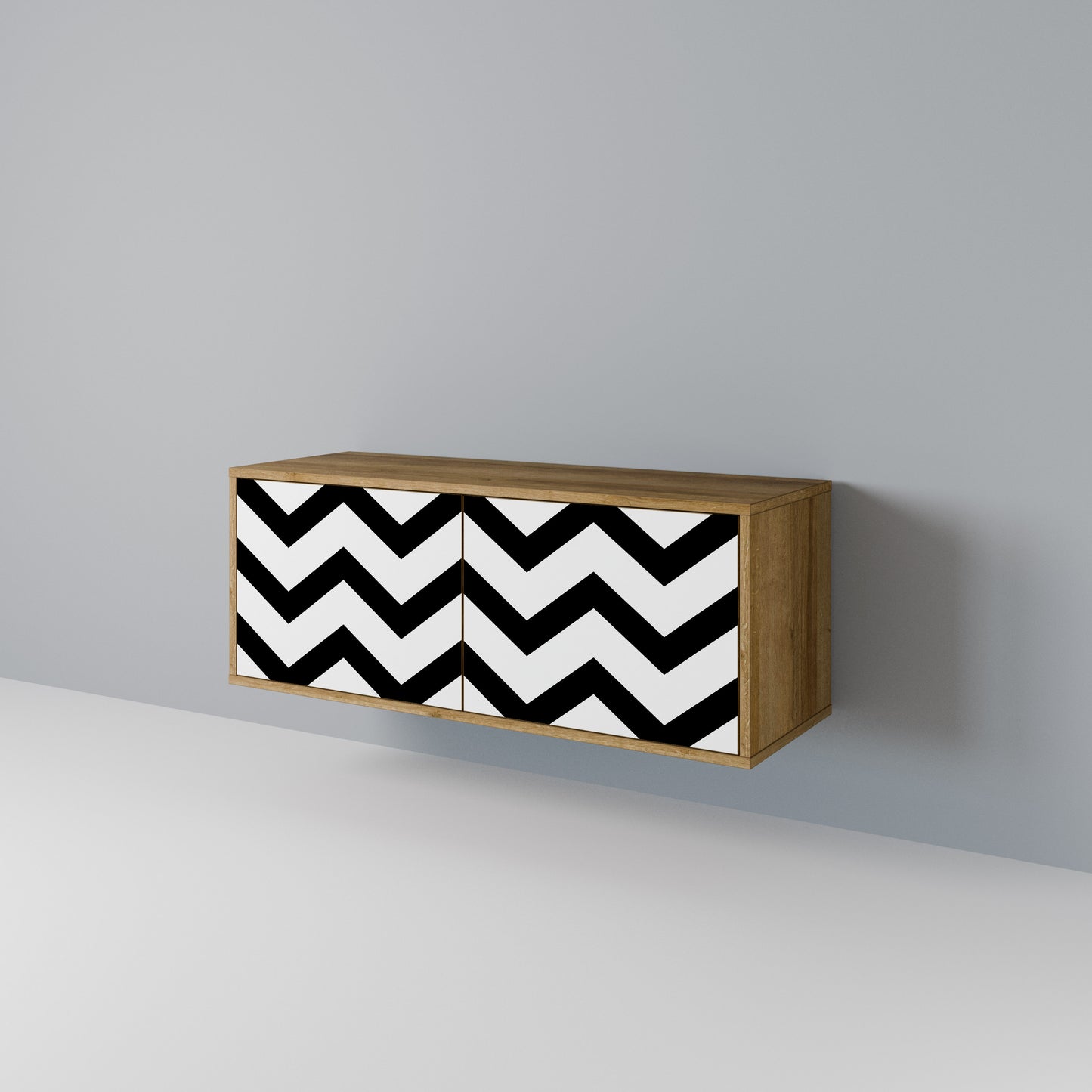 CLASSIC ZIG ZAG Mobile TV Compatto a 2 Ante