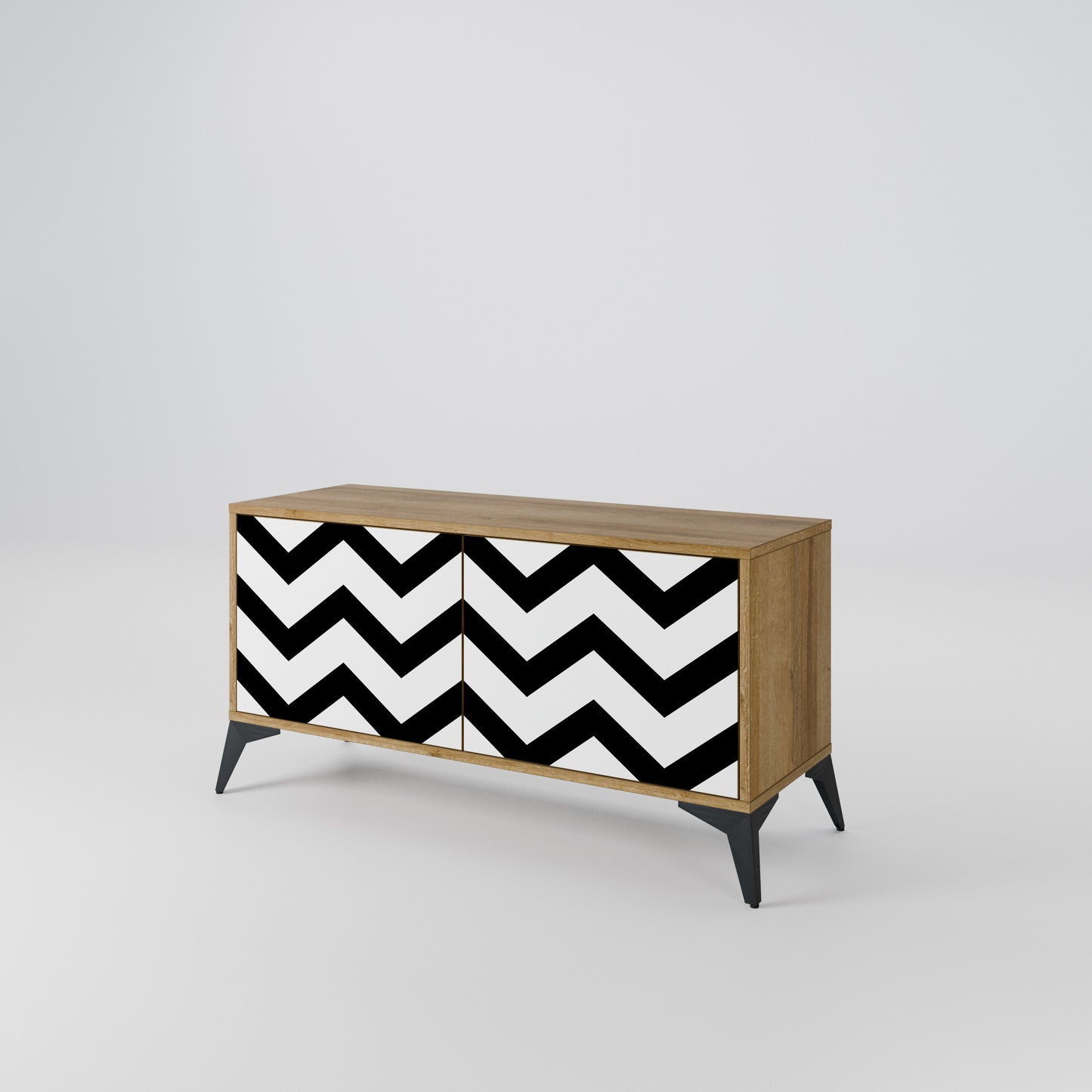 CLASSIC ZIG ZAG Mobile TV Compatto a 2 Ante