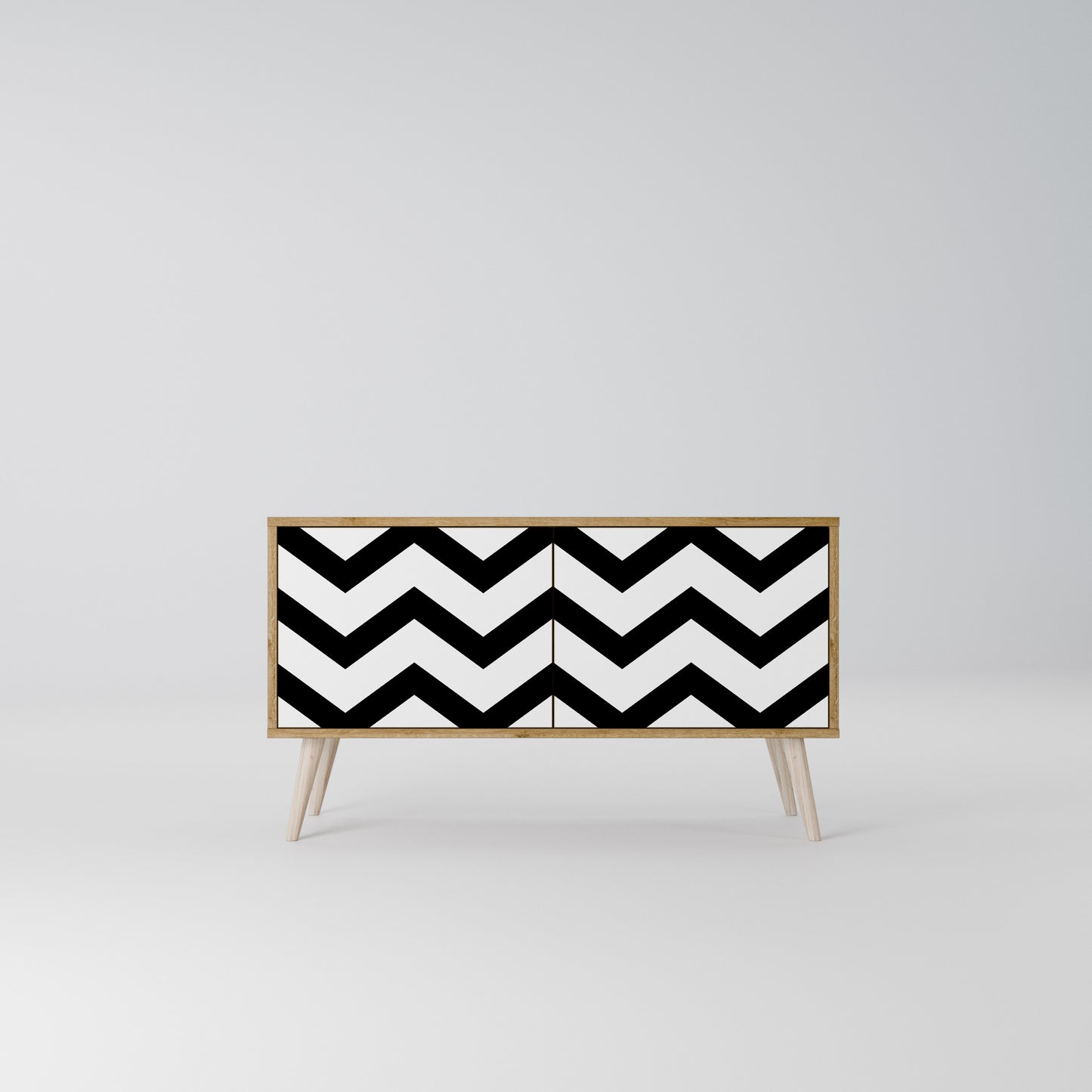 CLASSIC ZIG ZAG Mobile TV Compatto a 2 Ante