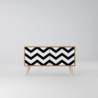 CLASSIC ZIG ZAG Mobile TV Compatto a 2 Ante