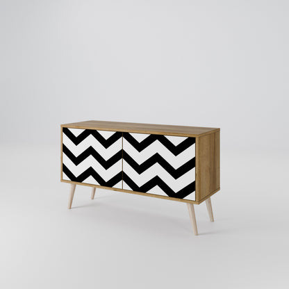 CLASSIC ZIG ZAG Mobile TV Compatto a 2 Ante