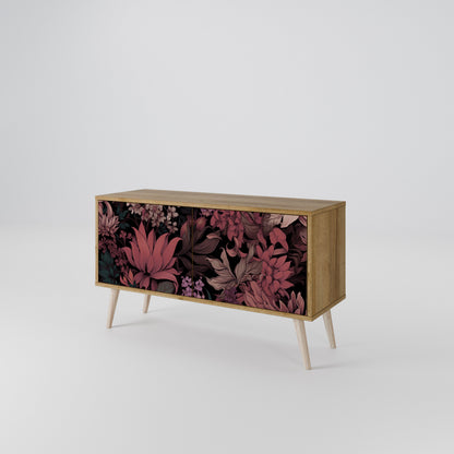 FLORAL WHISPER Mobile TV Compatto a 2 Ante