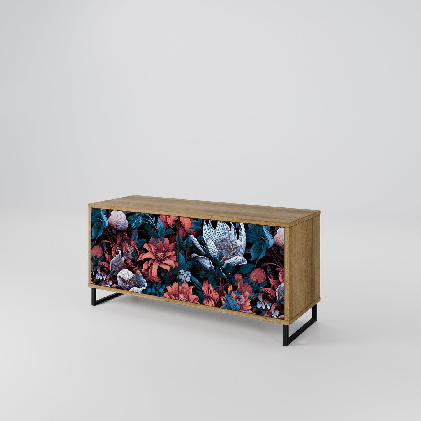 ETHEREAL BLOSSOMS Mobile TV Compatto a 2 Ante