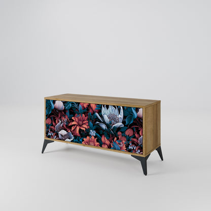 ETHEREAL BLOSSOMS Mobile TV Compatto a 2 Ante